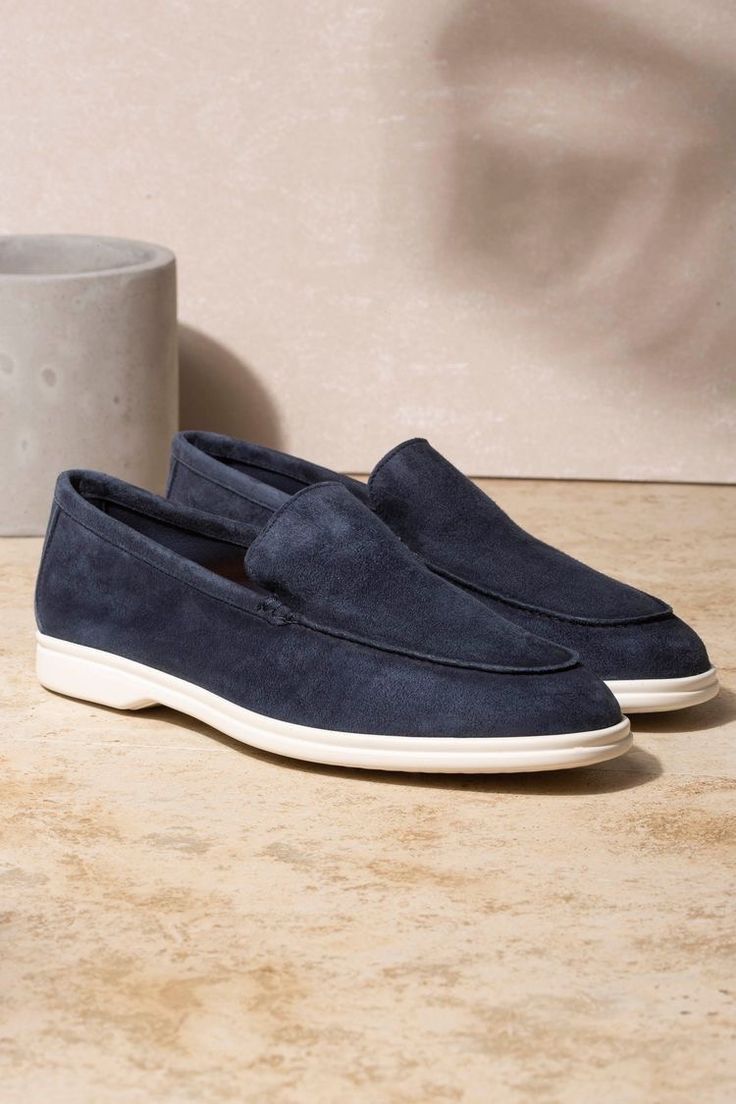 Mocassins en vrai daim