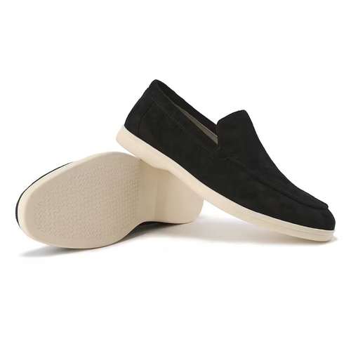 Mocassins en vrai daim