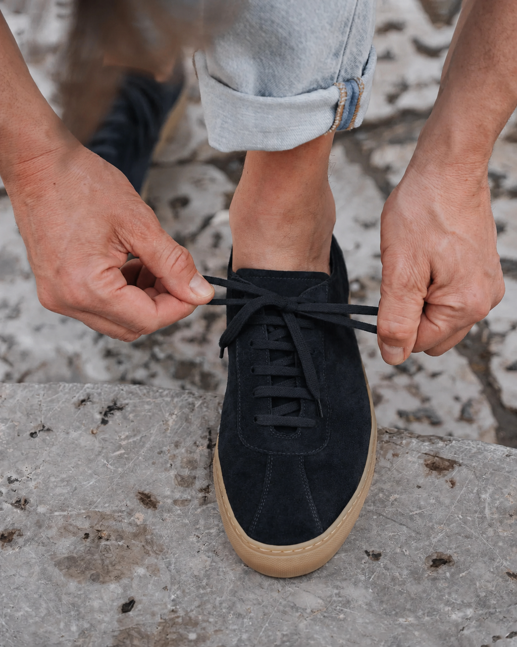 Sneakers en Daim Premium – Élégance & Confort au Quotidien