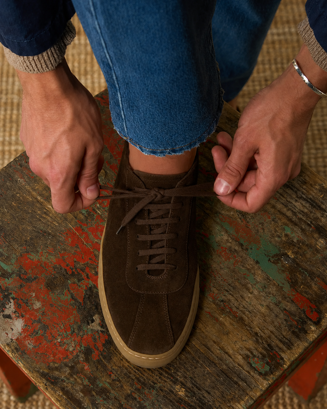 Sneakers en Daim Premium – Élégance & Confort au Quotidien